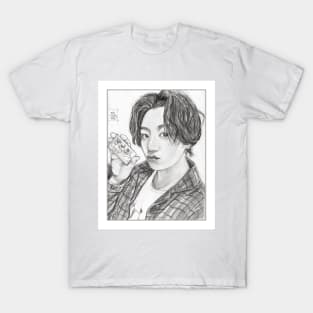 Jungkoo photocard Selca T-Shirt